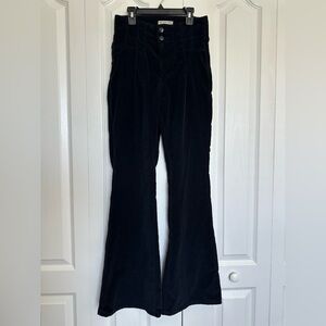 We The Free Black Corduroy flare Pants